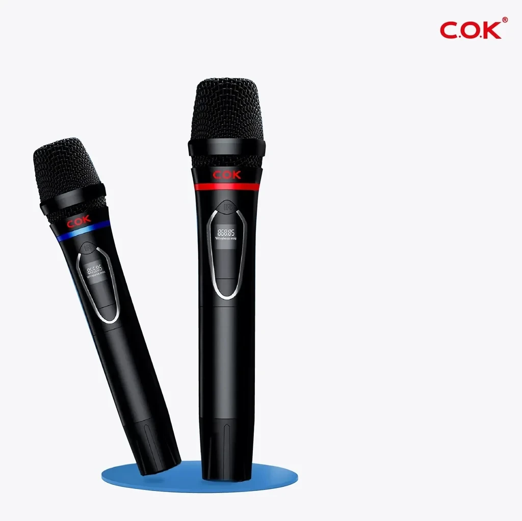 Cok 1100 Multi-Function Wireless Karaoke Microphones