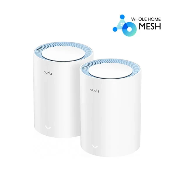Cudy M1200 (2-Pack) AC1200 Dual Band Whole Home Wi-Fi Mesh Router