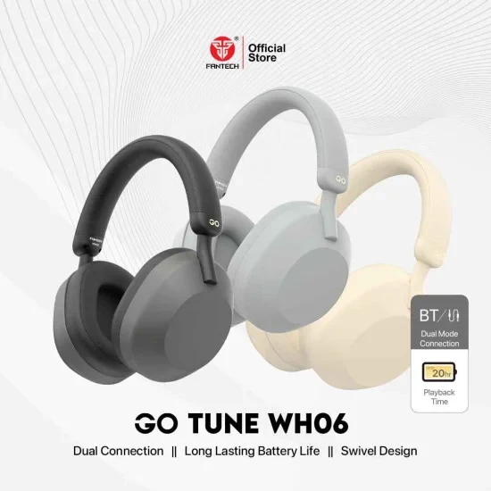 Fantech WH06 GO VIBE Wireless Dual Mode Headphone