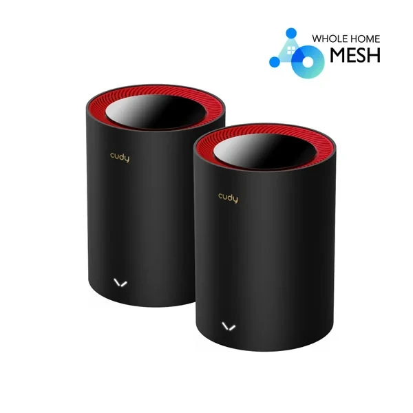 Cudy M3000 2-Pack AX3000 2.5G Dual Band Wi-Fi 6 Mesh System Router