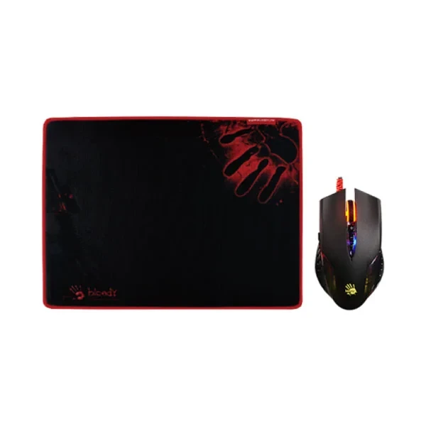 A4tech Bloody Q8181S Neon X’Glide Gaming Mouse Bundle
