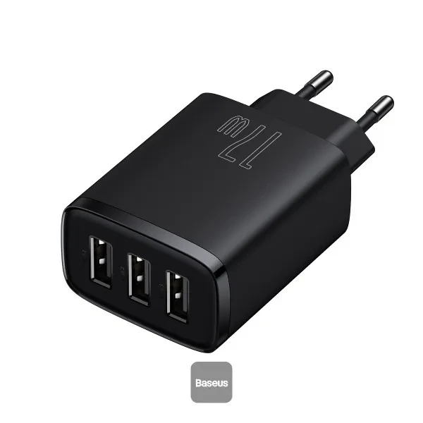 Baseus Compact Charger 3U 17W EU