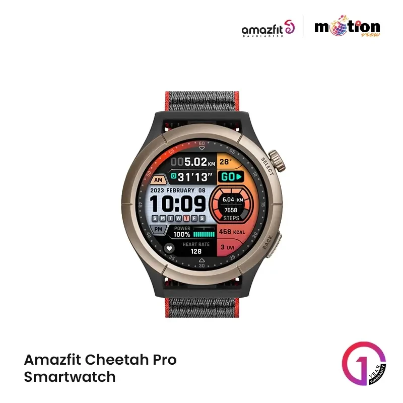 Amazfit Cheetah Pro AI-Powered with GPS Smart Watch