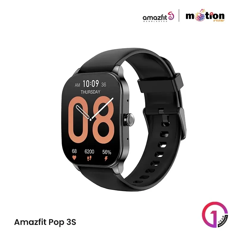 Amazfit Pop 3S Bluetooth Calling Smart Watch